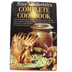 Amy Vanderbilt's Complete Cookbook - 1961 -Drawings by Andrew Warhol - Vintage